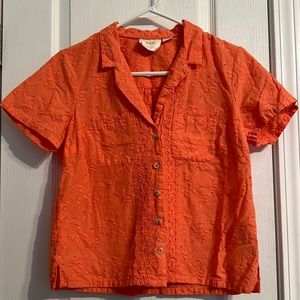 Maeve by Anthropologie Button down top